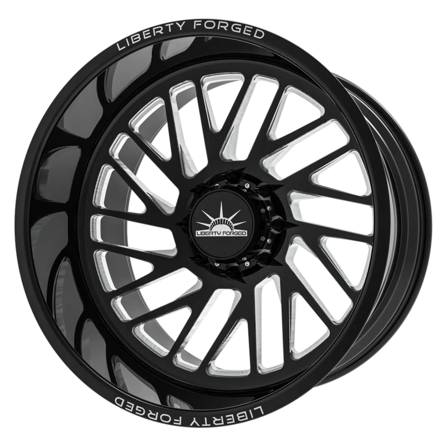 Black Milled Liberty Forged LBTYC22 Wheels