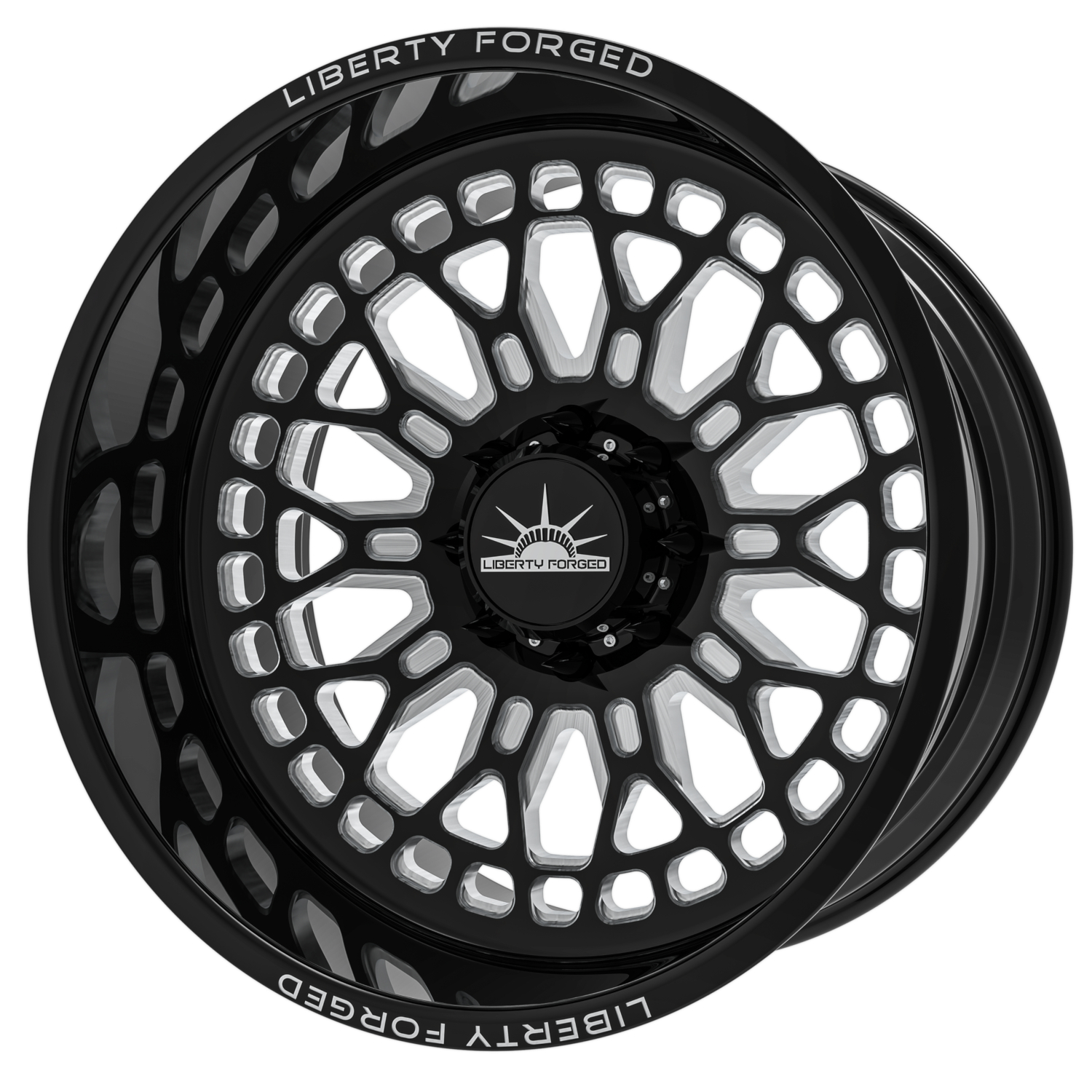 Black Milled Liberty Forged LBTYC23 Wheels