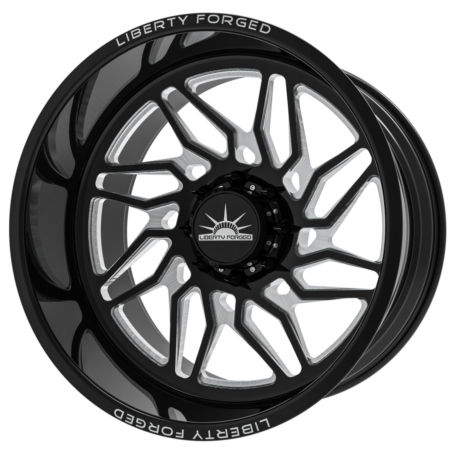 Black Milled Liberty Forged LBTYC26 Wheels