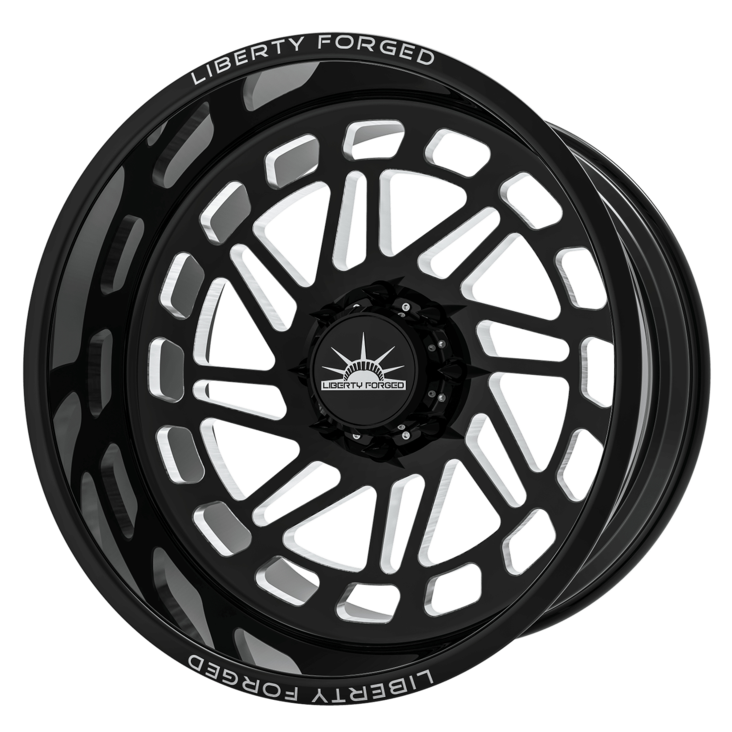 Black Milled Liberty Forged LBTYC28 Wheels