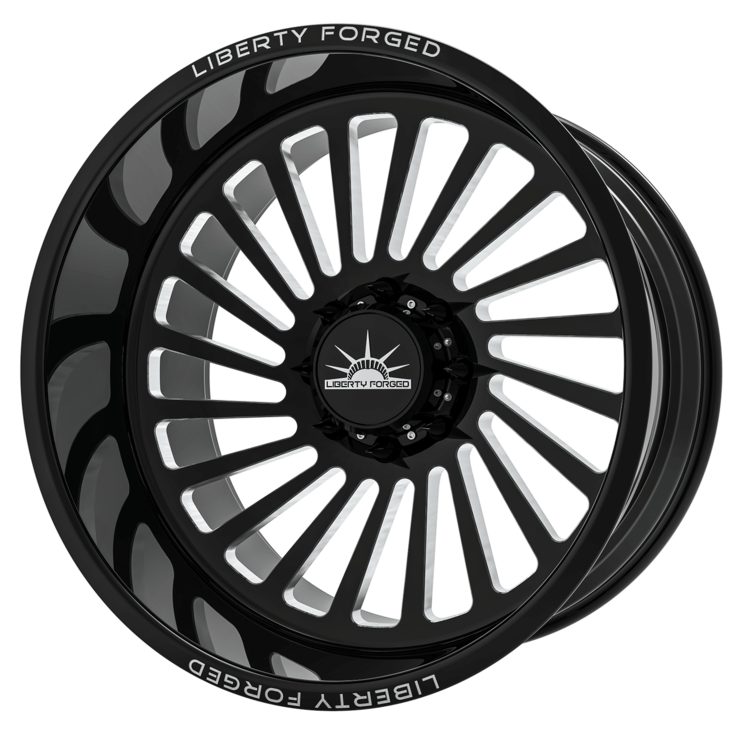 Black Milled Liberty Forged LBTYC30 Wheels