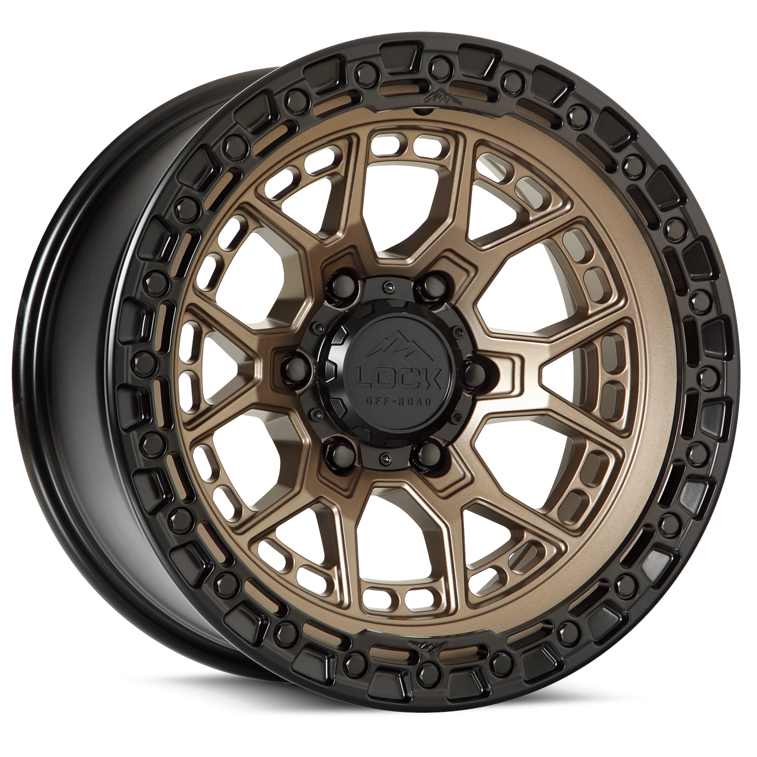 Bronze Black Lock Offroad Wheels Commando Wheels