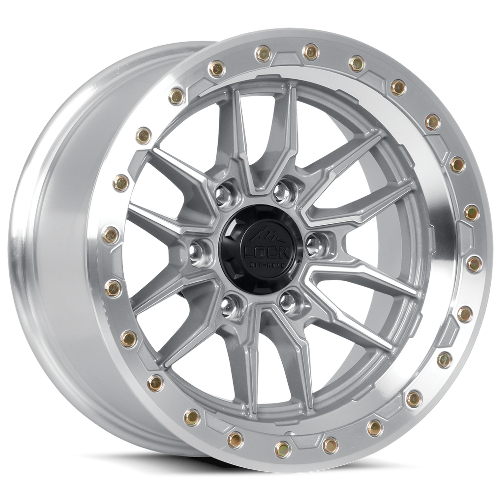 White Krawler Lock Offroad Wheels Krawler 17x9 0 Machined | KRAWLER-7963MC | Custom ...