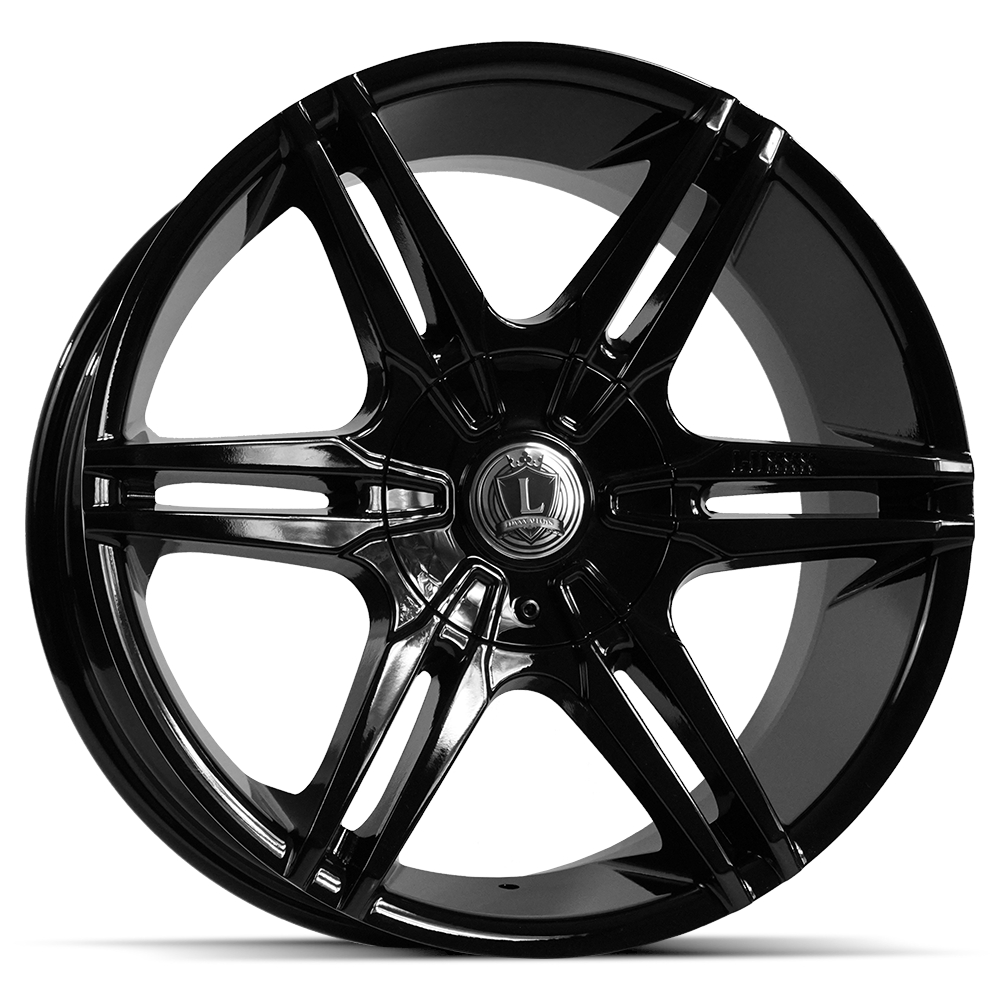 Gloss Black Luxxx Alloys LUX16 Wheels