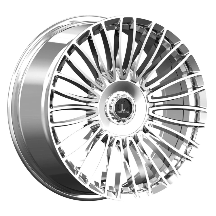 Chrome Luxxx Alloys LUX49 Wheels