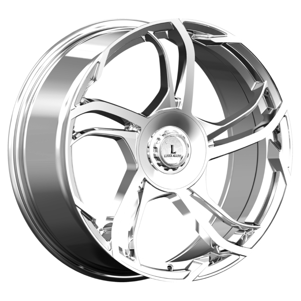Chrome Luxxx Alloys LUX52 Wheels