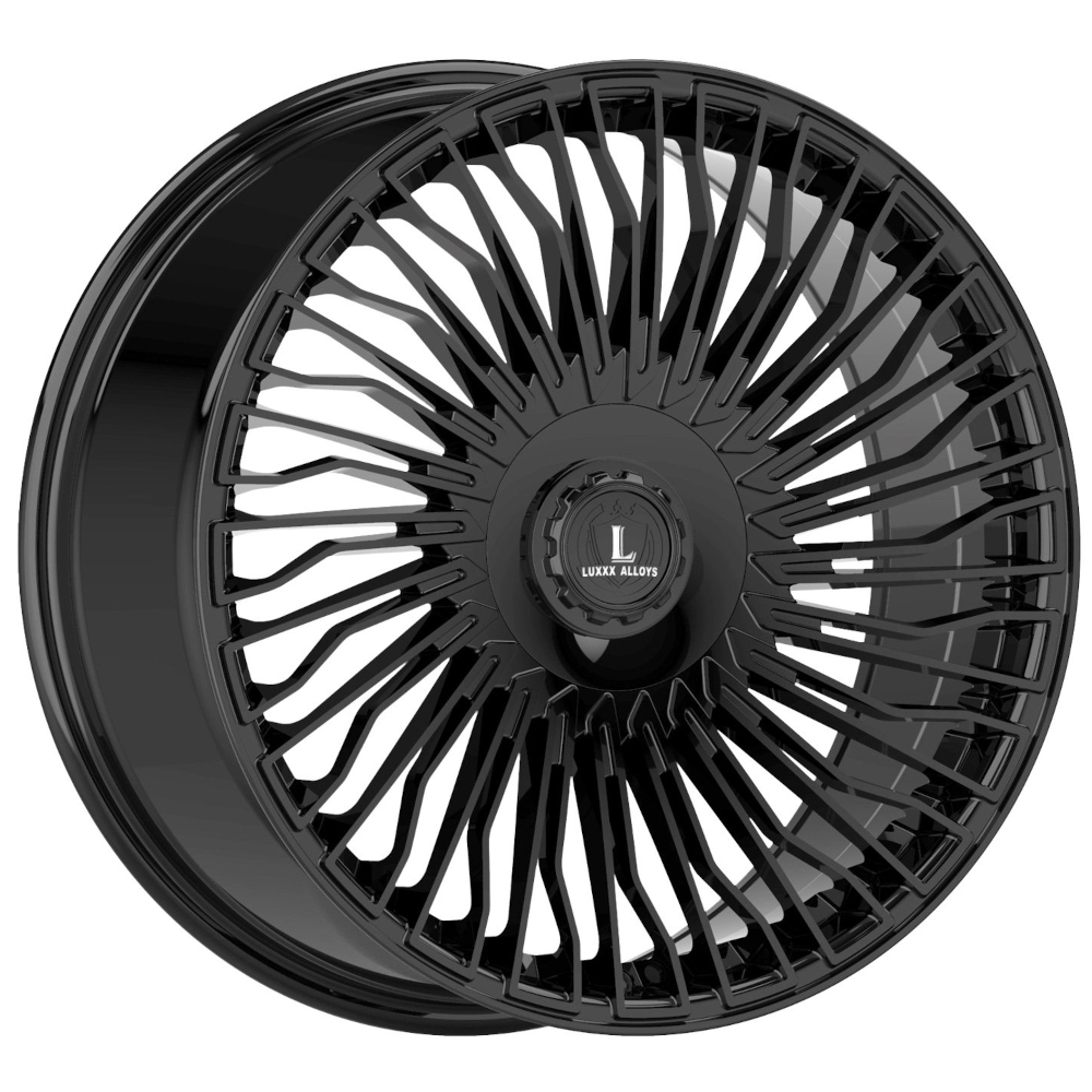 Gloss Black Luxxx Alloys LUX55 Wheels