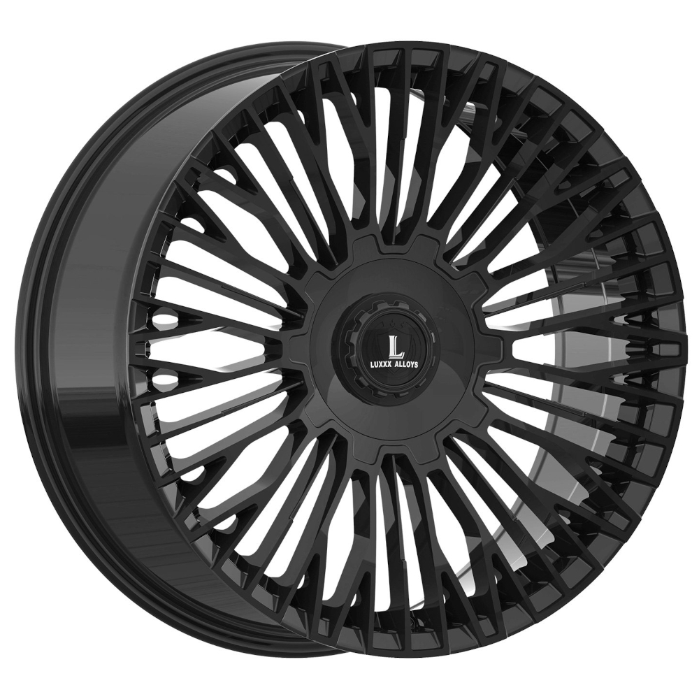 Gloss Black Luxxx Alloys LUX57 Wheels