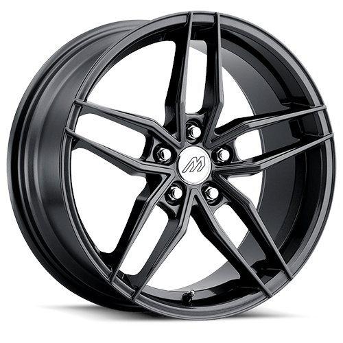 Gloss Black Mach MP51 Wheels