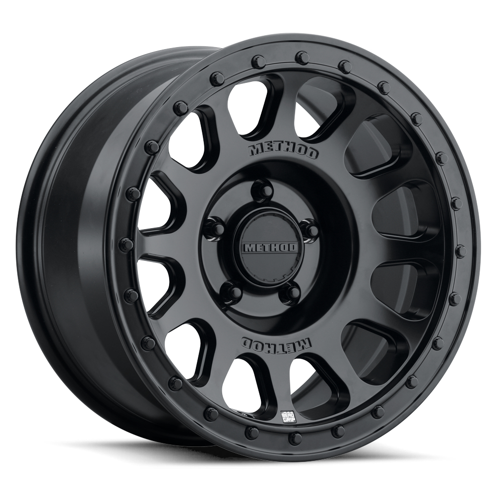 Matte Black Method MR709 HD Wheels