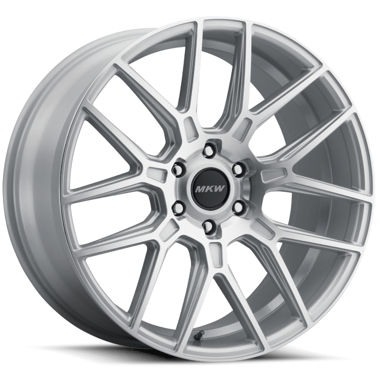 Silver Machined MKW M142 Wheels