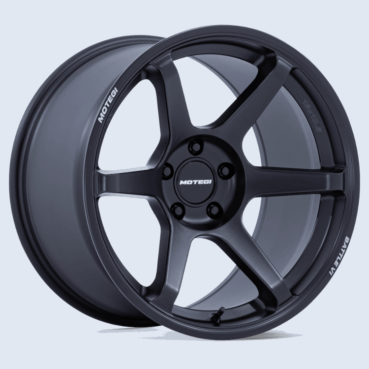 Matte Black Motegi MR160 Wheels