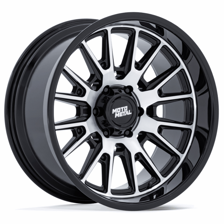 Black Machined Moto Metal MO814 Wheels