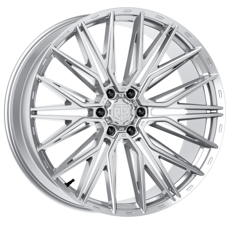 Silver Machined MTX Gangstar Wheels