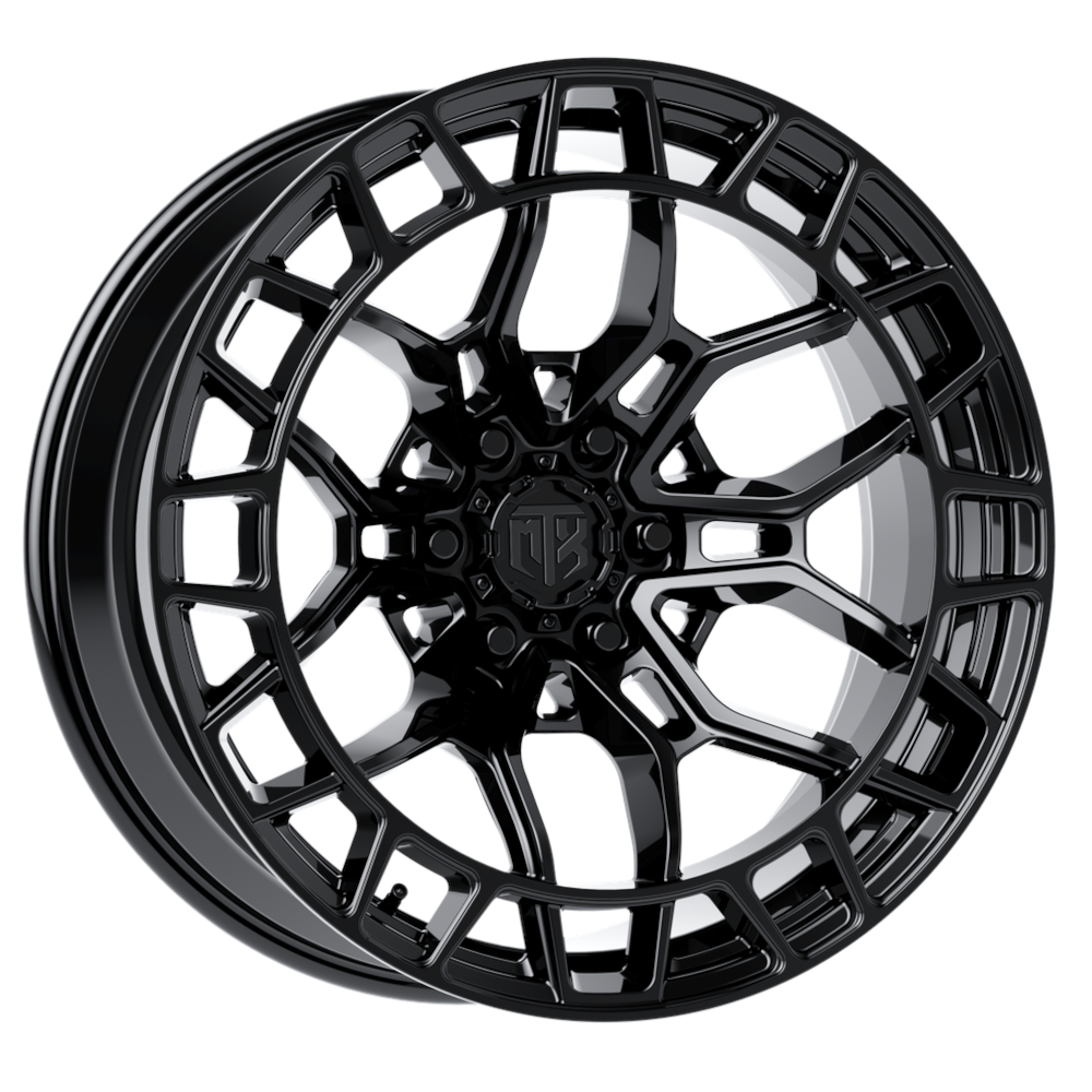 Gloss Black MTX Phantom Wheels