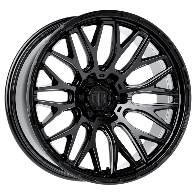 Gloss Black MTX Typhoon Wheels