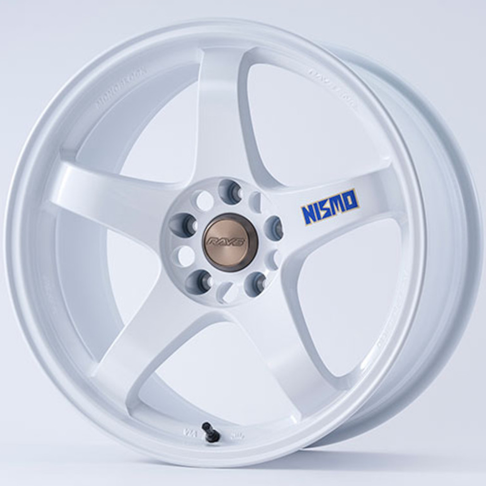 Nismo LMGT4 40th Anniversary 18x9 22 White Machined | WRMW22EWD