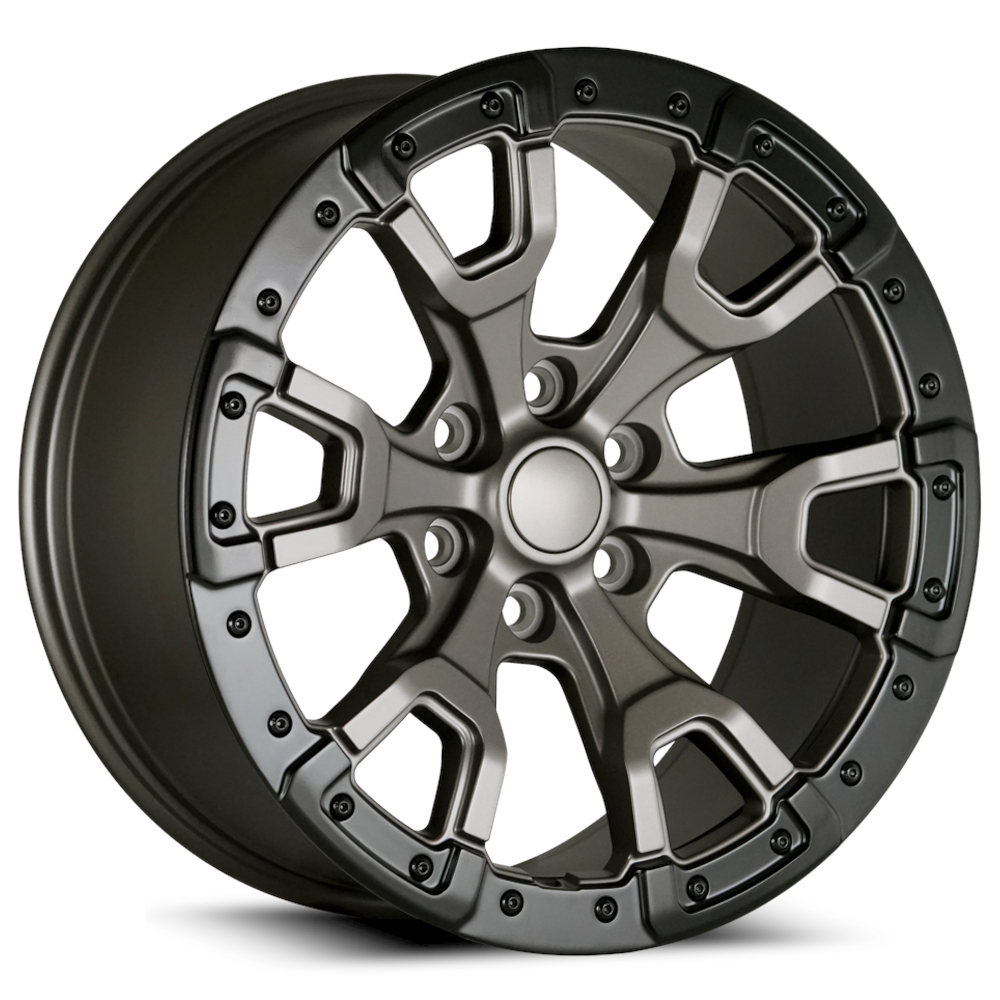 Gray Black OE Concept FD07 Wheels