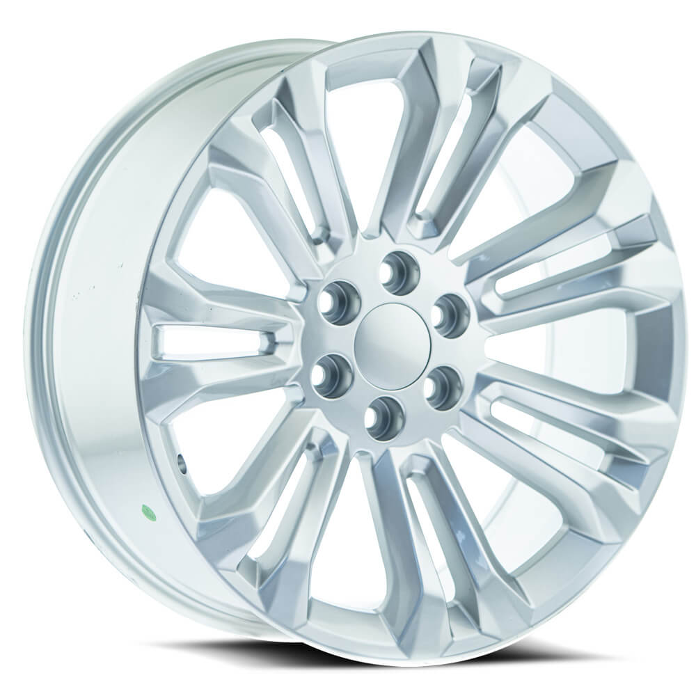 Silver Machined OE Revolution 158 Wheels