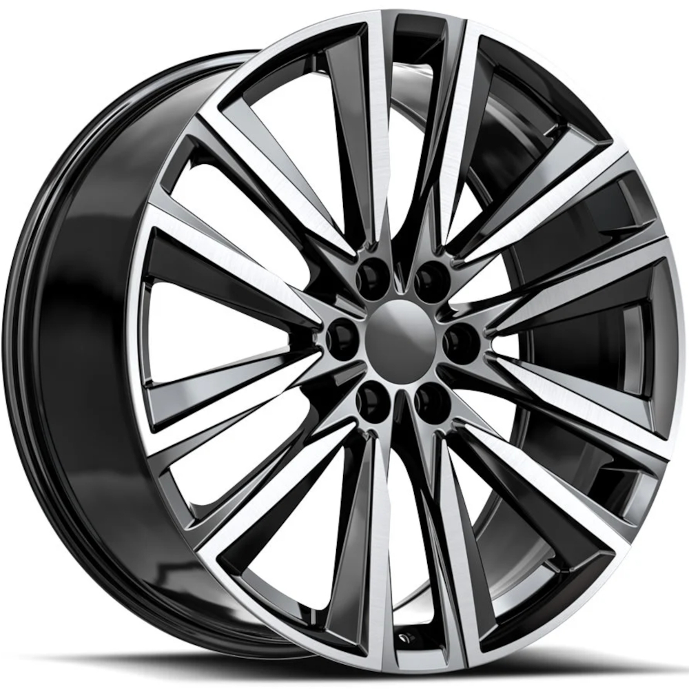 Black Machined OE Revolution CAD37 Wheels
