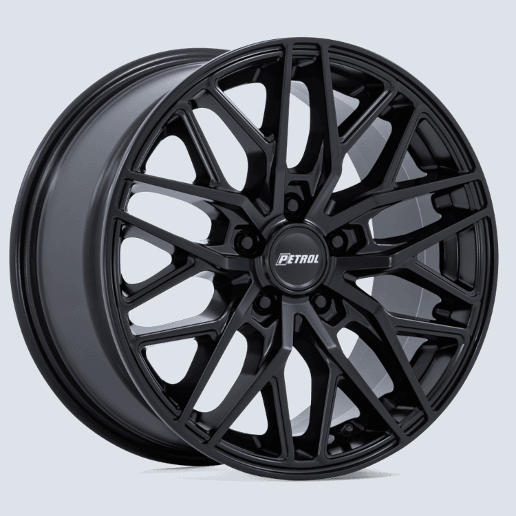 Matte Black Petrol P3E Wheels