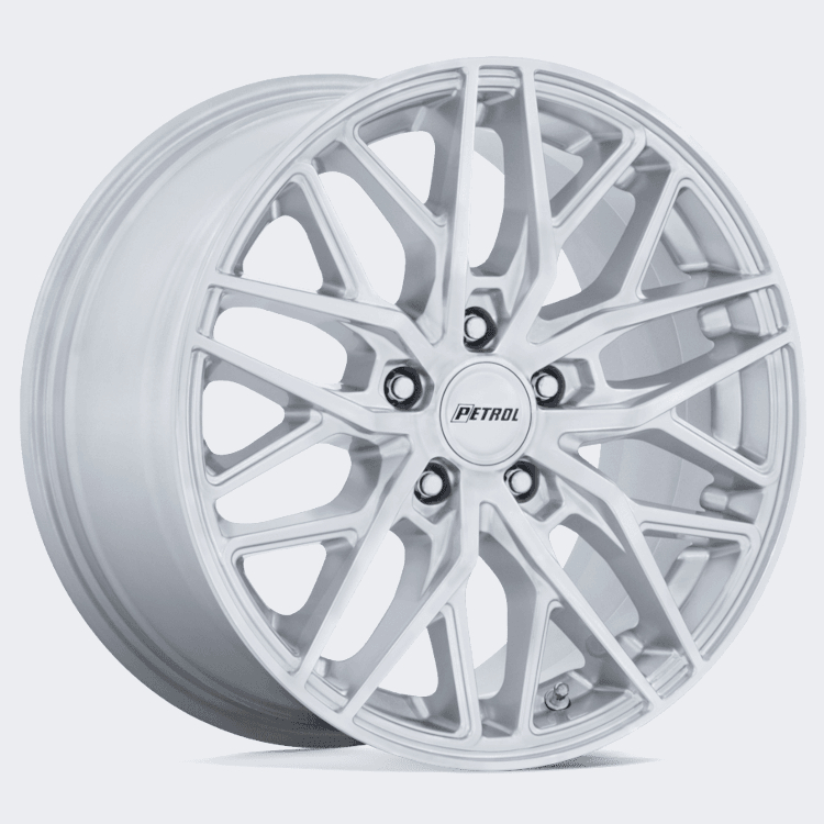Silver Machined Petrol P3E Wheels