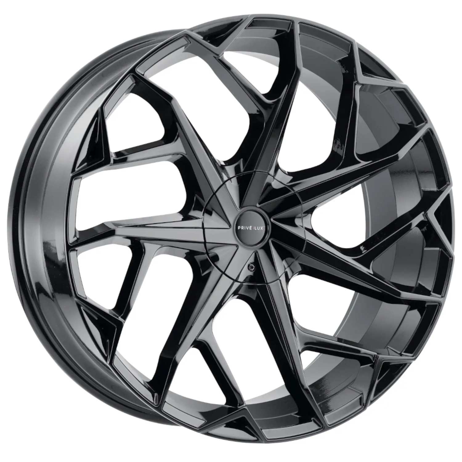 Gloss Black Privelux PL18 Wheels