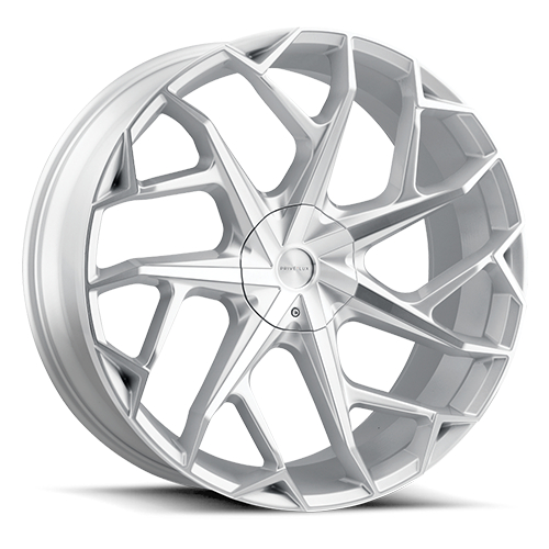 Silver Machined Privelux PL18 Wheels
