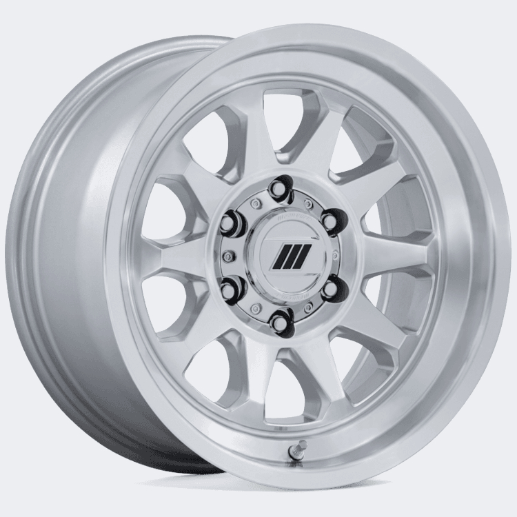 Silver Machined Pro Comp Beacon Wheels