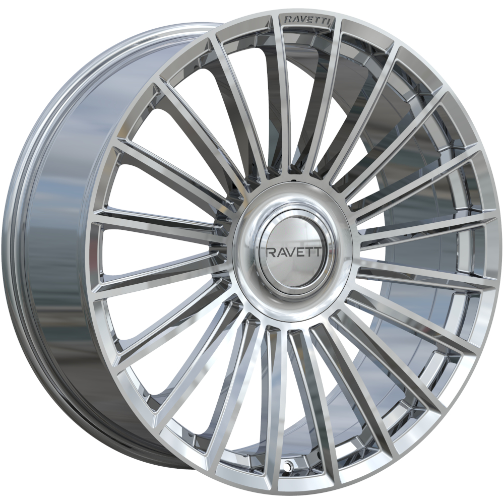 Chrome Ravetti M17 Wheels