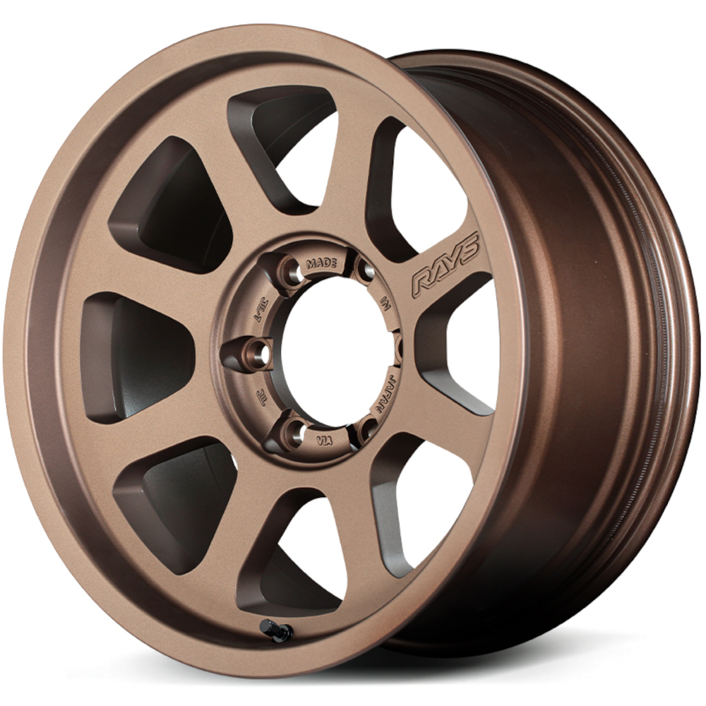 Dark Bronze Rays Offroad D108 Wheels