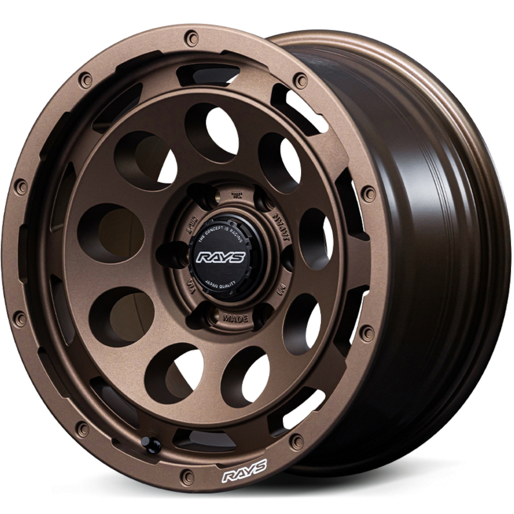 Dark Bronze Rays Offroad D9 Wheels