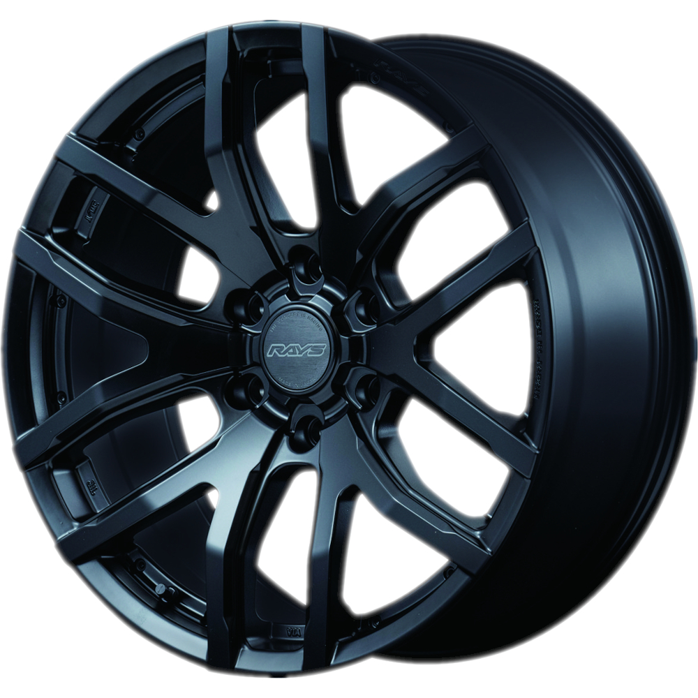 Semigloss Black Rays Offroad F6 Gain Black Edition Wheels