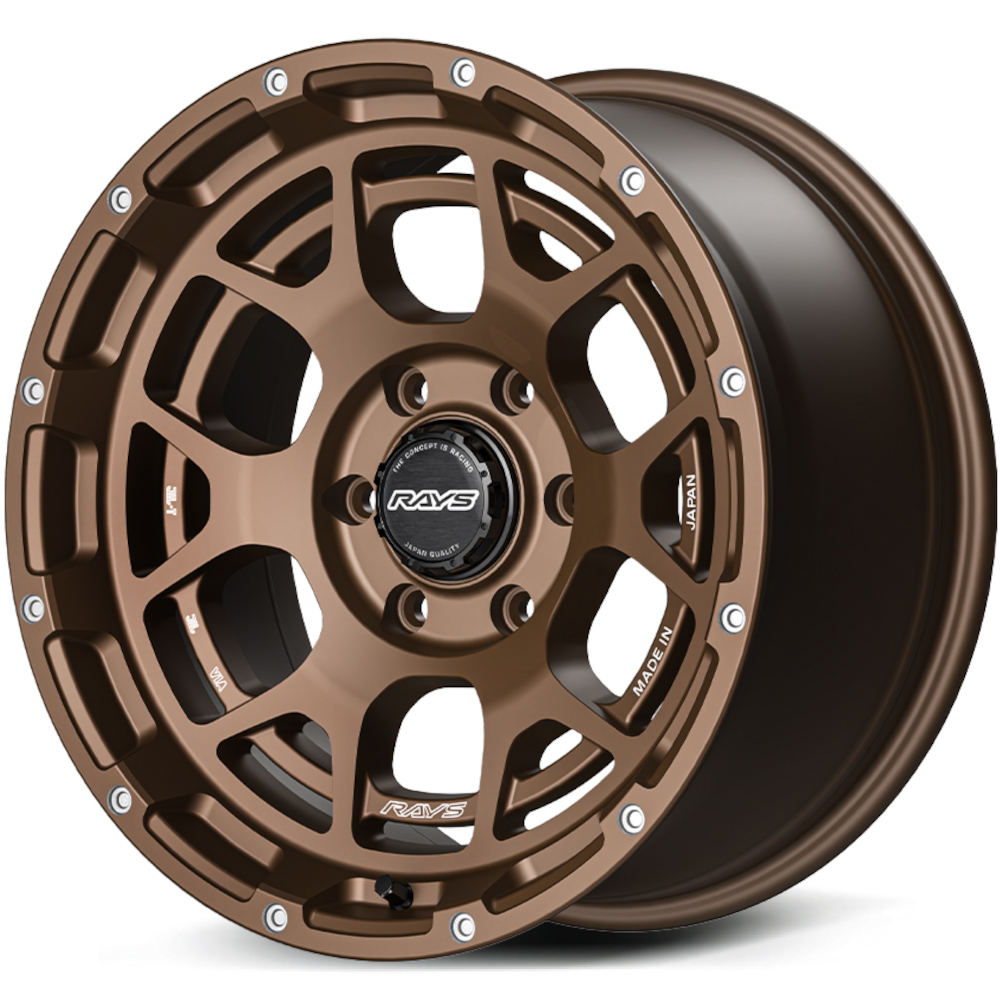 Dark Bronze Rays Offroad M6 Wheels