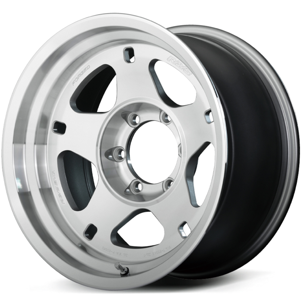Rays Offroad Forged 05X 17x8 0 Silver Machined | WO5O00LDF