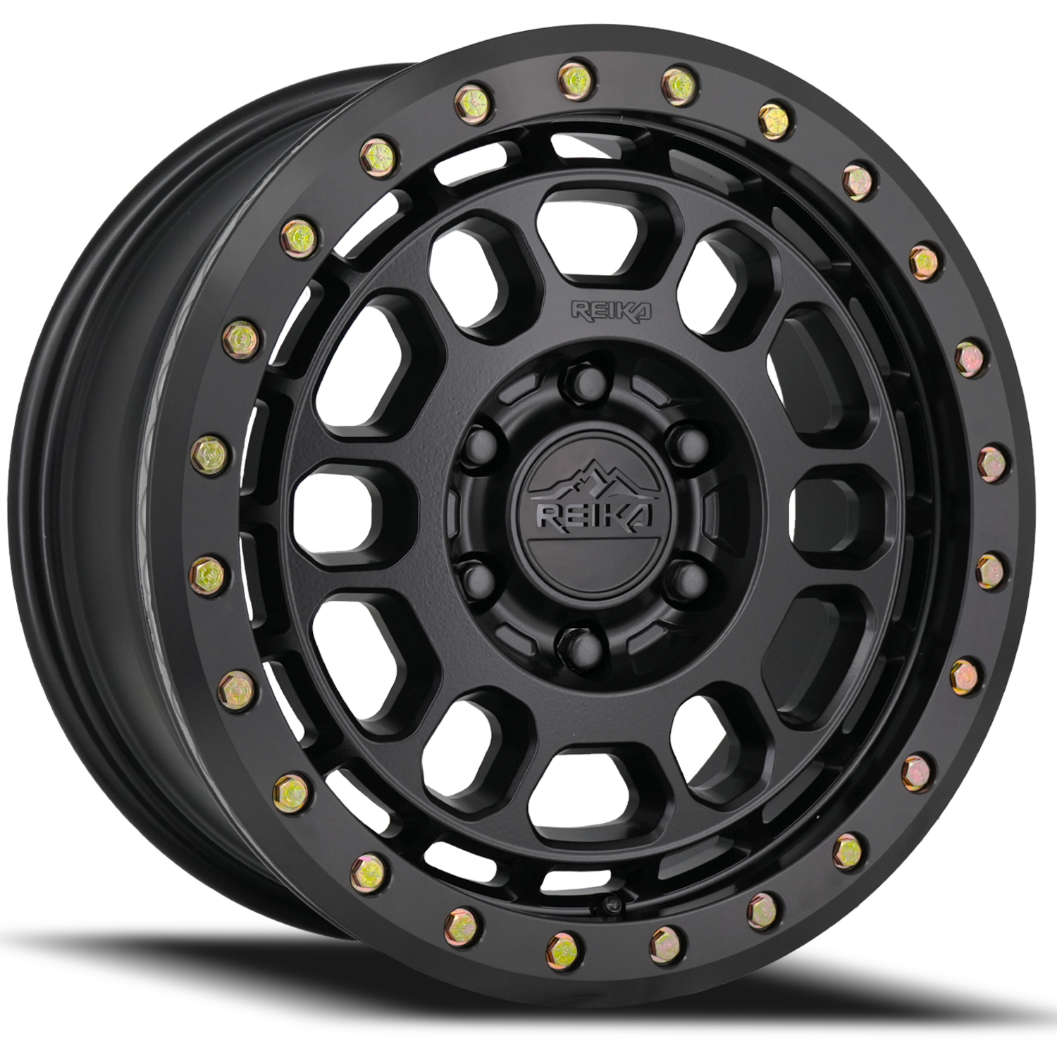 Satin Black Reika R35 Beadlock Wheels