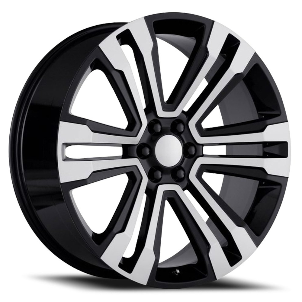 Black Machined Replica G10 Wheels