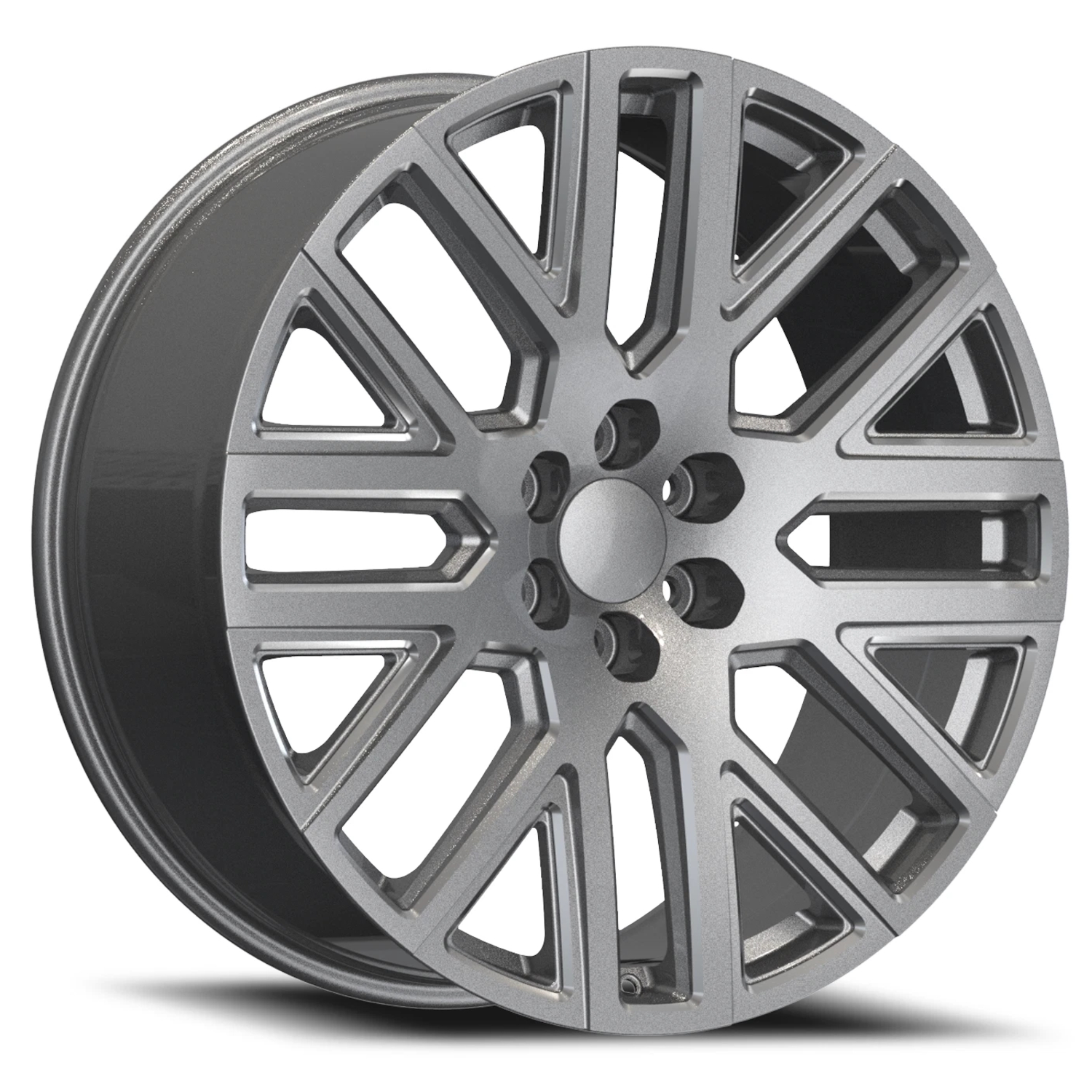 Gunmetal Milled Replica G50 Wheels