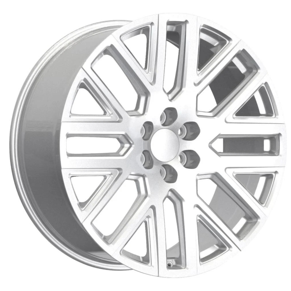 Silver Milled Replica G50 Wheels