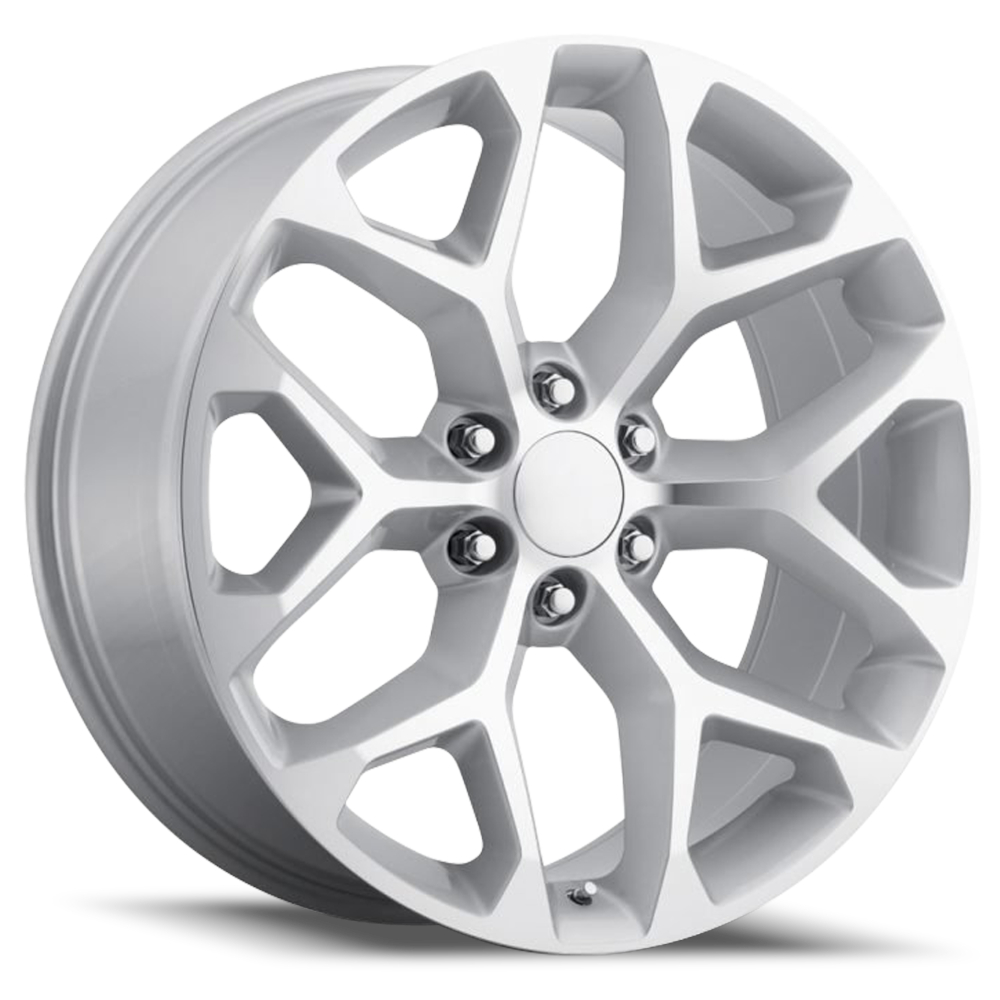 Silver Machined Replica GH01 Wheels