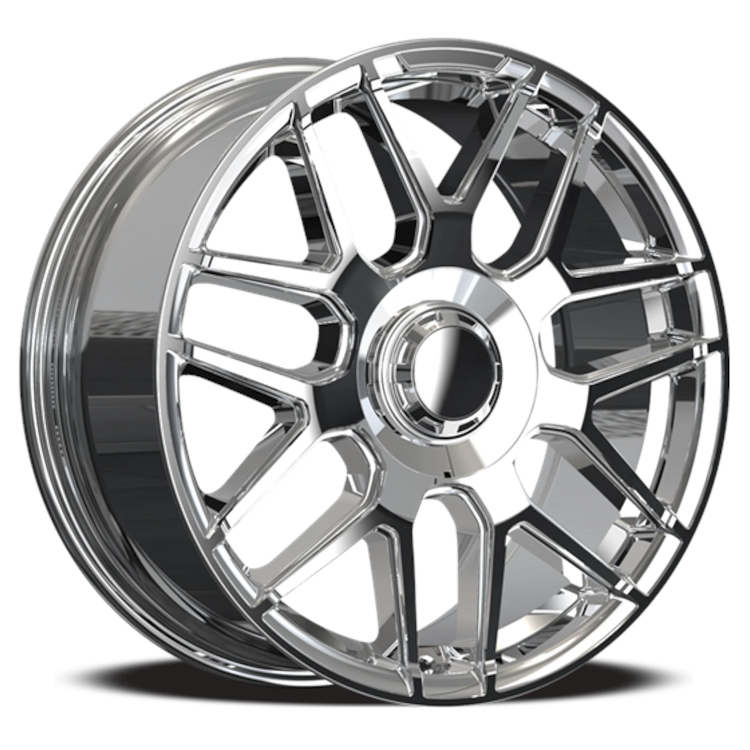 Chrome Replica MB02 Wheels