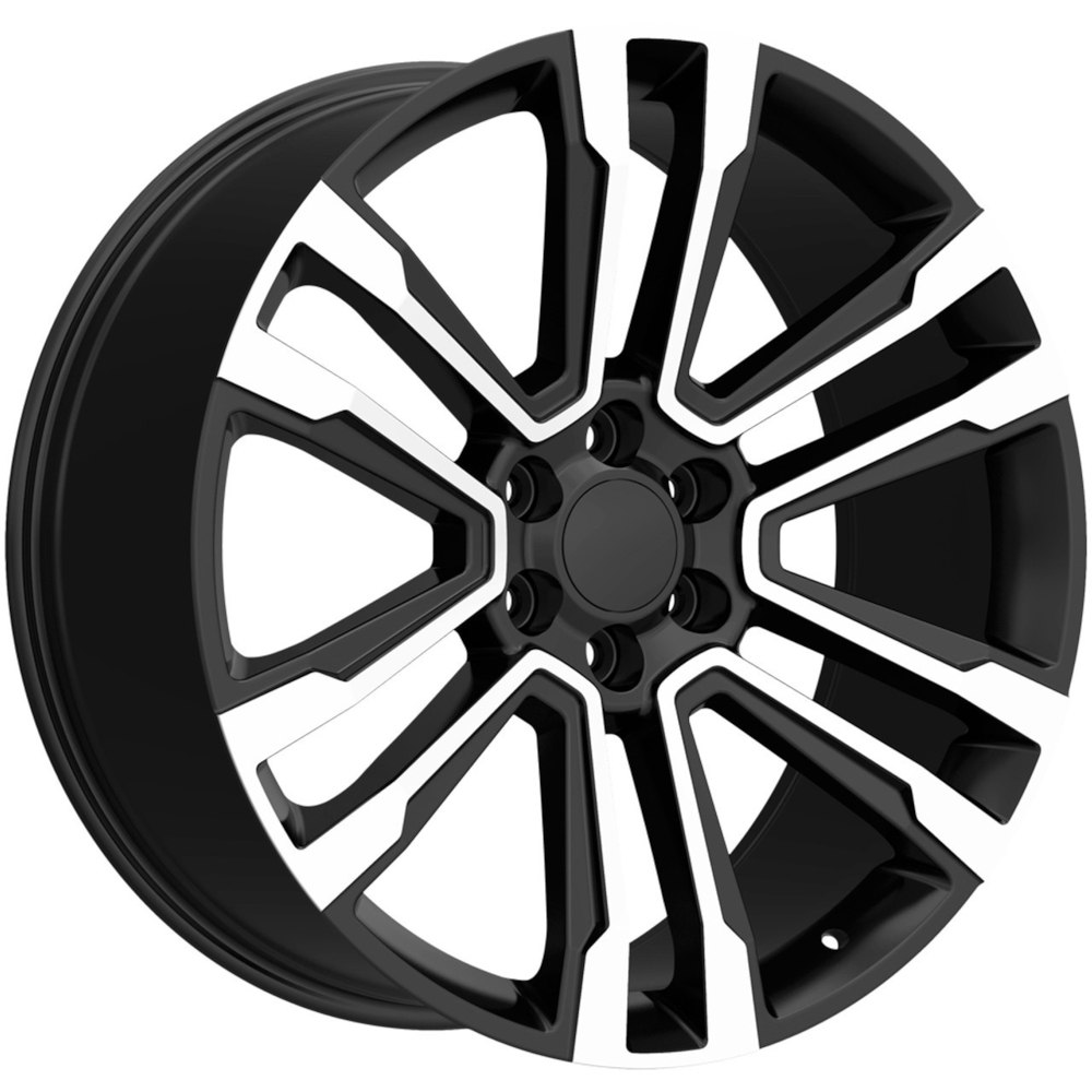 Black Machined Replica RP10 Wheels