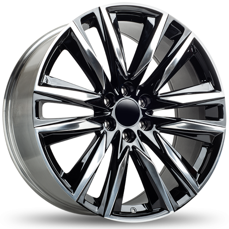 Black Polish Replica RP35 Wheels