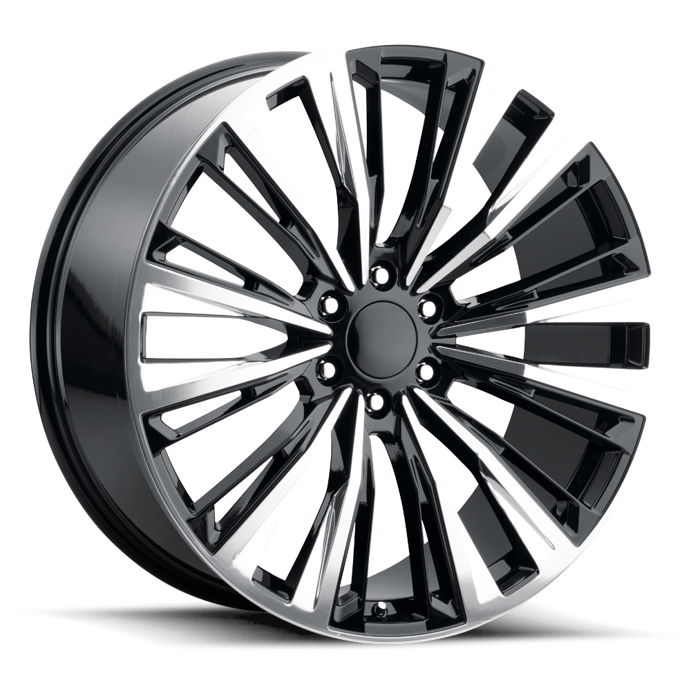 Black Polished Replica Tech RT29 Wheels