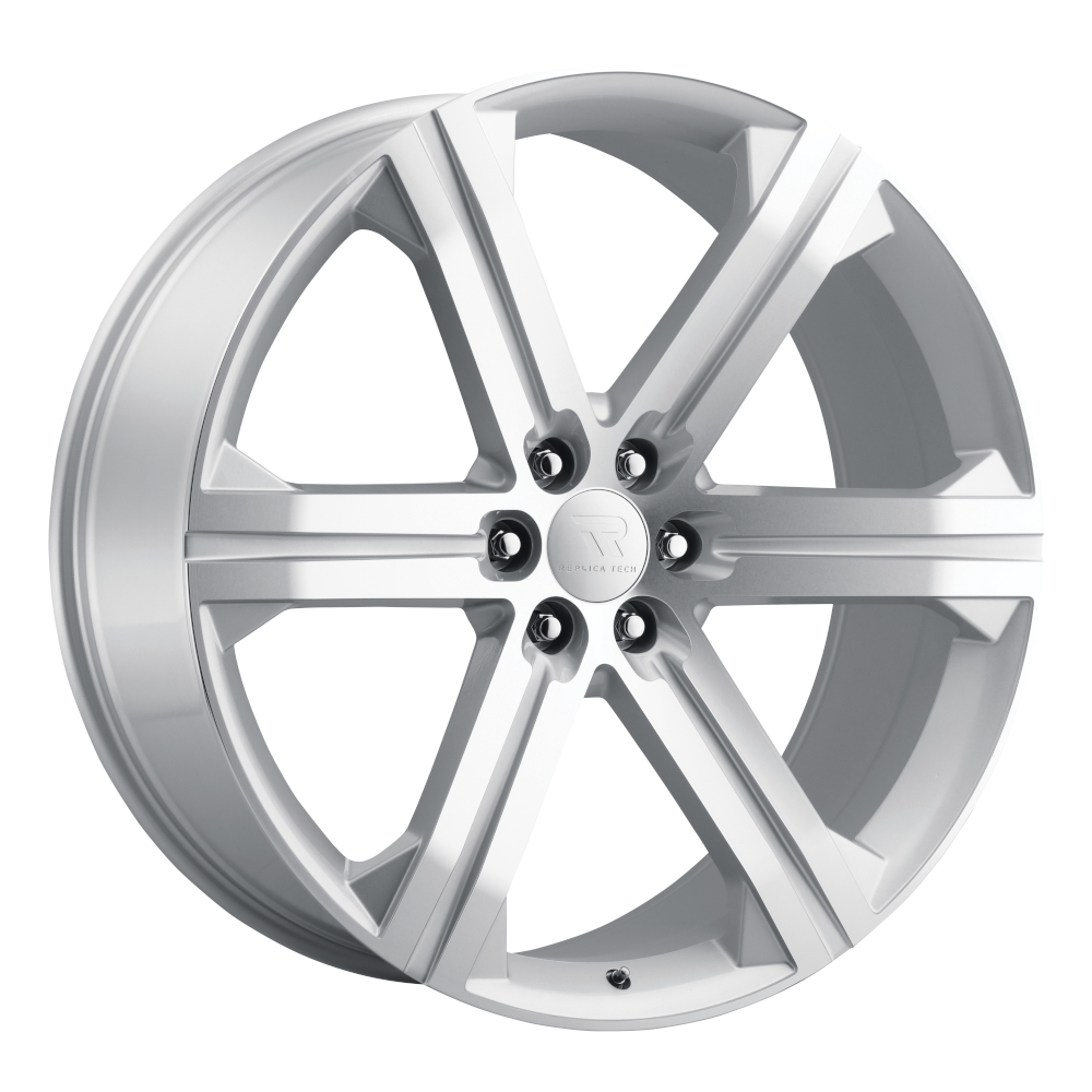 Silver Machined Replica Tech RT43 Wheels