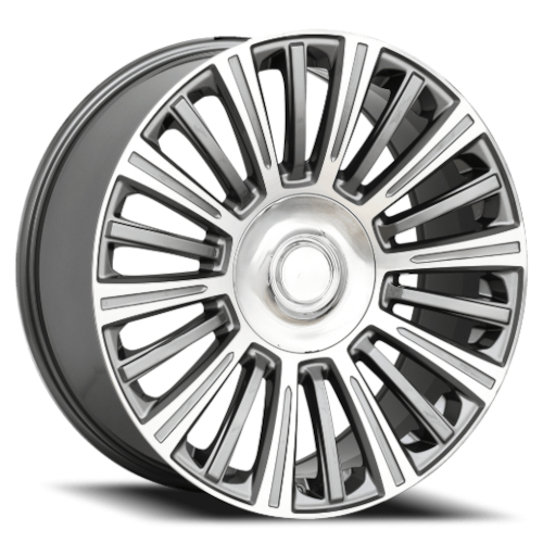 Gray Machined Revenge OE Proline RS-96 Wheels