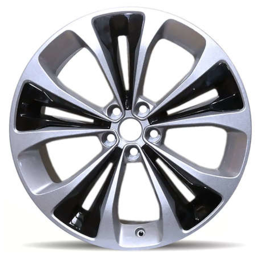 Silver Black Road Ready RRW-60037B Wheels