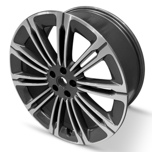 Gray Machined Road Ready RRW-72377 Wheels