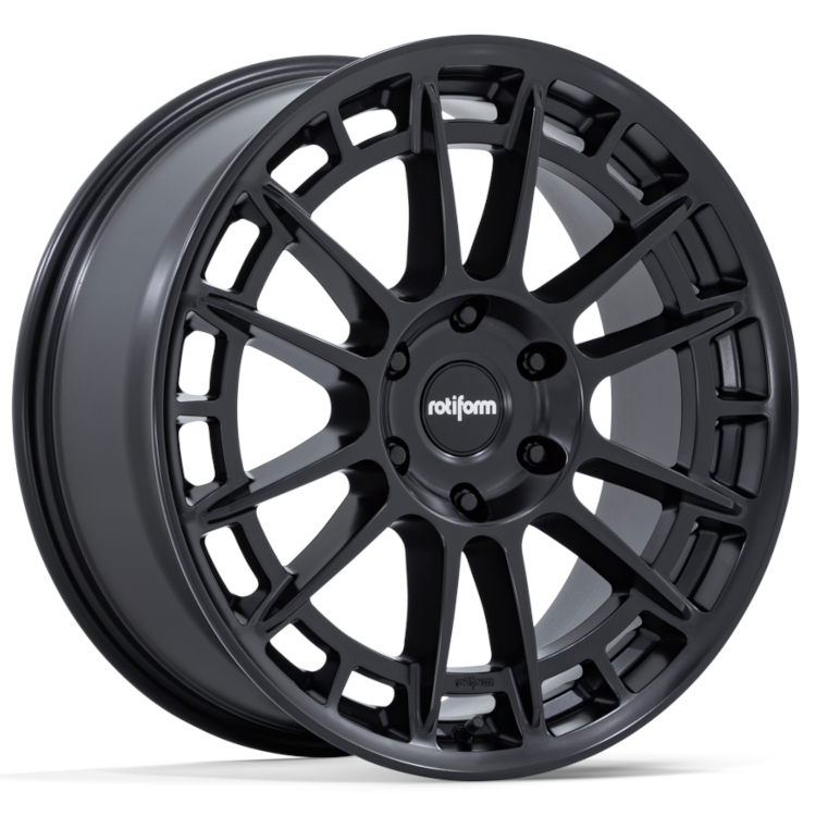 Matte Black Rotiform OZR-T Wheels