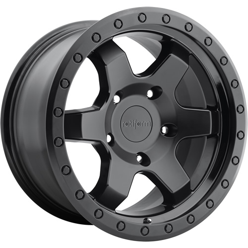 Black Rotiform SIX-OR Wheels